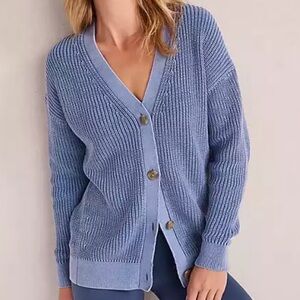 Guess Knit Cardigan in Blue
